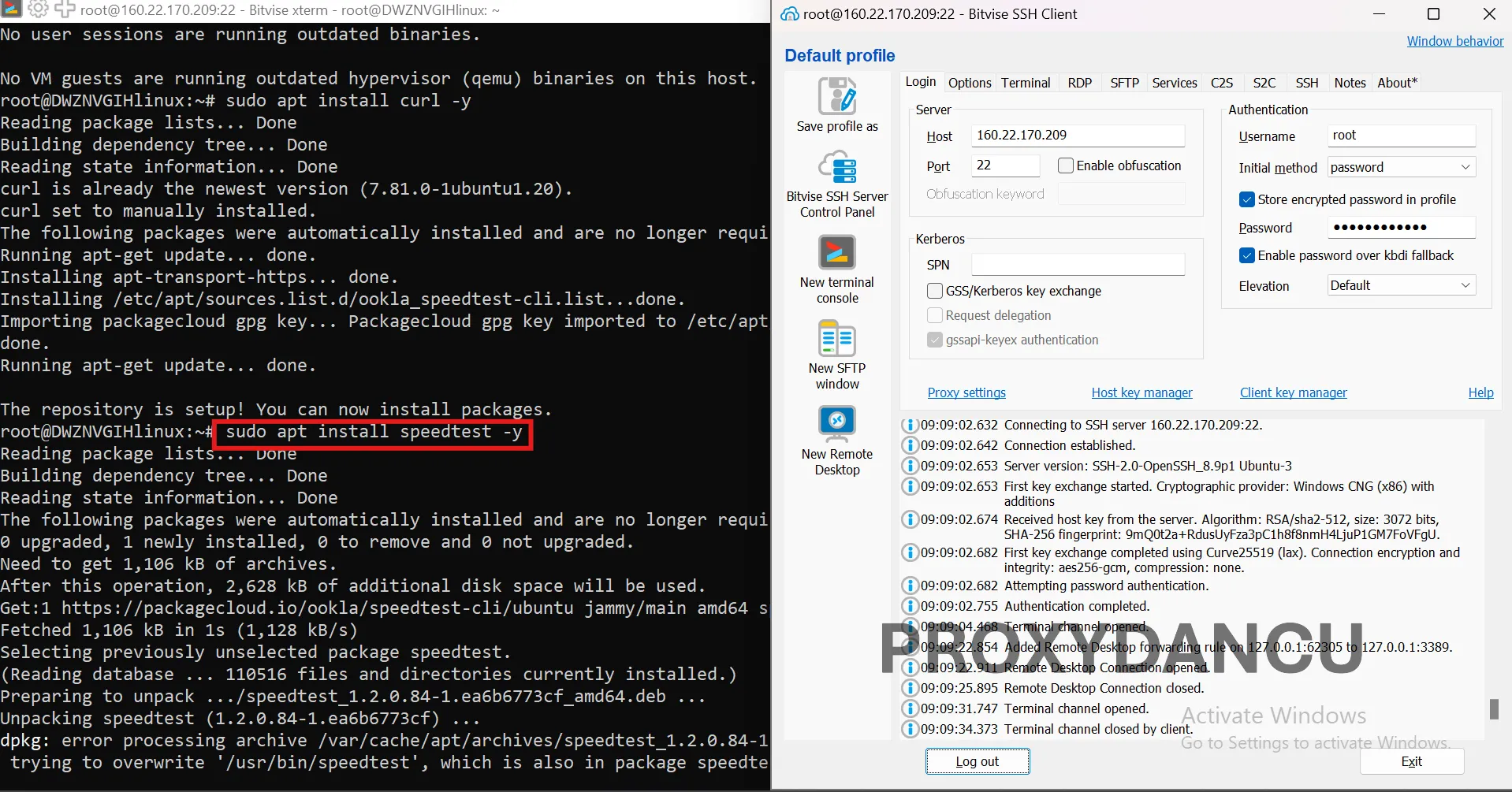 Speedtest CLI