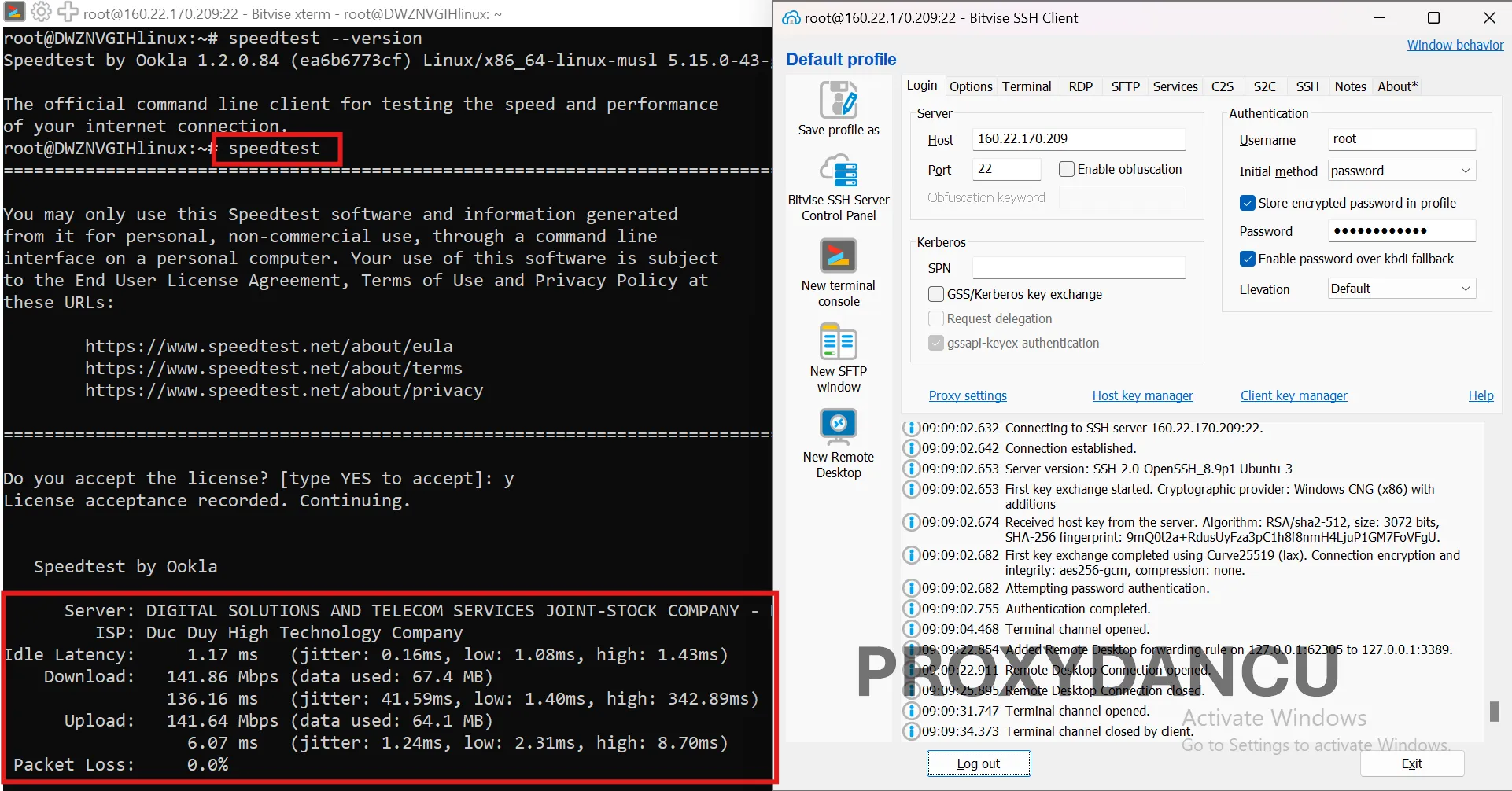 Speedtest CLI